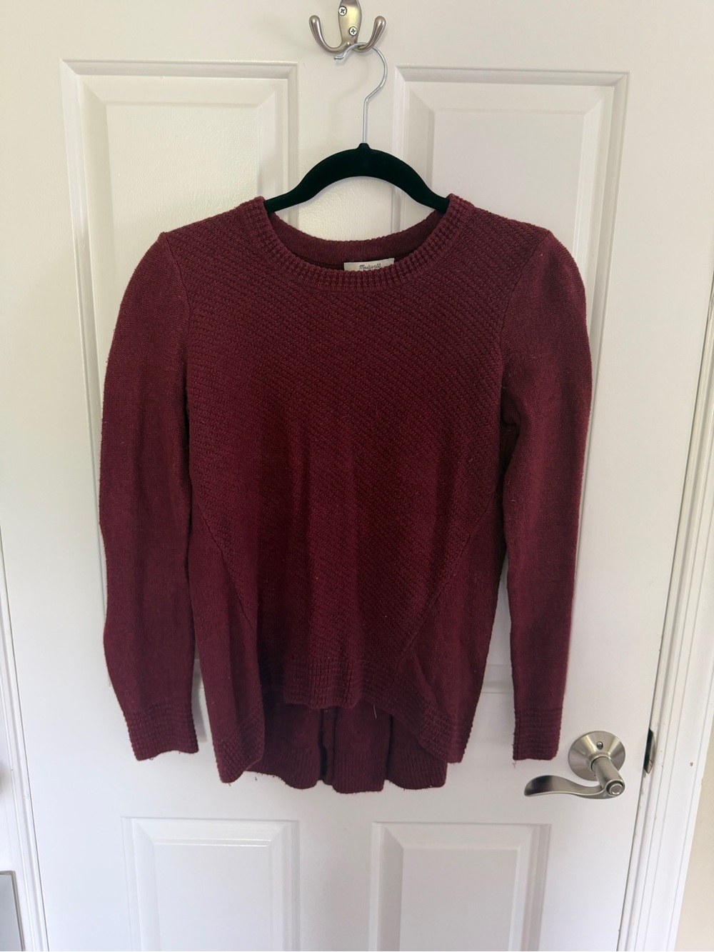 Madewell Women’s Crewneck Sweater - Burgundy